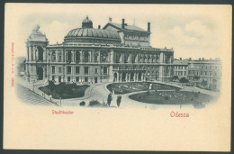 ODESSA City Theatre Vintage Postcard Оде́сса Ukraine - Ukraine