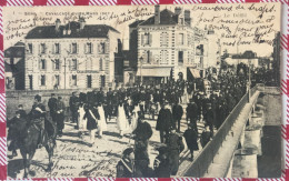 CPA 89 SENS Cavalcade Du 24 Mars 1907 Le Défilé - Sens