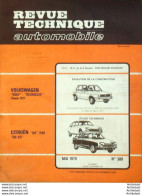 Revue Technique Automobile Volkswagen Golf Scirocco 1977 Citroen Gs 1130 Gs   N°389 - Auto/Motor