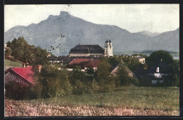 AK Mondsee, Teilansicht Gegen Schafberg  - Autres & Non Classés