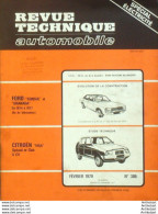 Revue Technique Automobile Citroen Visa S 4cv Ford Consul Granada 1974/1977   N°386 - Auto/Moto
