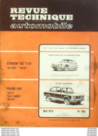 Revue Technique Automobile Citroen Gs 7cv 1220 Polski Fiat 125   N°345 - Auto/Motor