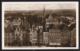 AK Braunau A. Inn, Hauptplatz Und Rathaus Vom Pfarrturm  - Other & Unclassified
