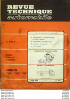 Revue Technique Automobile Citroen 350 370 450 Dyane 6   N°266 - Auto/Motor