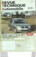 Revue Technique Automobile Dacia Logan Mcv   N°B727 - Auto/Motor