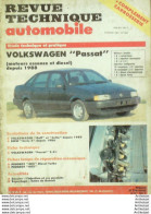 Revue Technique Automobile Volkswagen Passat Peugeot 405 & 605   N°524 - Auto/Moto