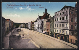 AK Braunau Am Inn, Hauptplatz, Rathaus  - Other & Unclassified