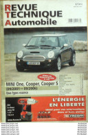 Revue Technique Automobile Austin Mini Cooper 09/2001 à 09/2006   N°703 - Auto/Moto