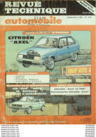 Revue Technique Automobile Citroen Axel 12 Trs Volkswagen Golf Jetta   N°459 - Auto/Moto