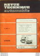 Revue Technique Automobile Citroen Dyane 4/6 Méhari Renault 10 1966-1969   N°279 - Auto/Motorrad