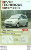 Revue Technique Automobile Opel Meriva   N°681 - Auto/Moto