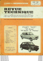 Revue Technique Automobile Fiat 127 Brava Fiorino   N°319 - Auto/Motorrad