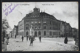 AK Ludwigsburg / Württ., Partie Bei Der Post  - Ludwigsburg