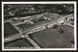 AK Berlin-Westend, Fliegeraufnahme Des Reichssportfeldes, Hochschule Für Leibesübungen  - Charlottenburg