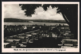 AK Werder / Havel, Hotel Und Gaststätte Bismarckhöhe, Blick Von Der Terrasse Auf Die Havel  - Werder