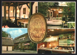 AK Senden / Iller, Café Weinstube Haustein Mit Bar, Speisezimmer Und Terrasse, Schulstrasse 1, Inh. Familie Lerch  - Senden