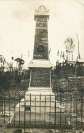 SOMME  CERISY BULEUX  ( Carte Photo )  Monument Aux Morts - Andere & Zonder Classificatie