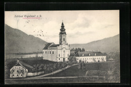 AK Engelhartszell, Kloster Engelszell, Blick Zur Stiftskirche  - Sonstige & Ohne Zuordnung