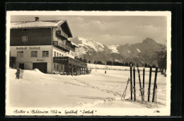 AK Nesselwängle, Haller Am Haldensee, Gasthaus & Pension Seehof Im Winter  - Autres & Non Classés