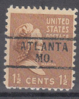 USA Precancel Vorausentwertungen Preo Locals Missouri, Atlanta 729 - Precancels