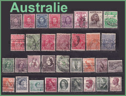 AUSTRALIE Lot 33 Timbres Anciens - Lots & Kiloware (mixtures) - Max. 999 Stamps