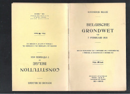 KONINKRIJK BELGIË - BELGISCHE GRONDWET  VAN 7 FEBRUARI 1831 - NEDERLANDS / FRANS  (OD 286) - Historical Documents