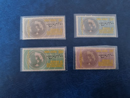 CUBA  NEUF  1962   SERVICIO  DE  RADIODIFUSION //  PARFAIT  ETAT  // 12c Et 30 Sans  Gomme, 8c Et 1p Avec Gomme. - Unused Stamps