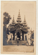 Photo Format CPA Sri Lanka Ceylon Temple - Sri Lanka (Ceylon)