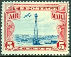 UNITED STATES AIR MAILS, 1928 5c BEACON 0N SHERMAN MOUNTAIN** - Lighthouses