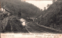 69 - LES SAUVAGES / ENTREE DU TUNNEL DU CHEMIN DE FER - Autres & Non Classés