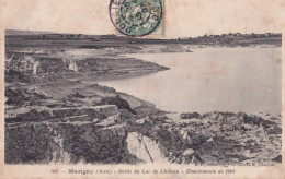 MARIGNY                           BORDS DU LAC CHALAIN. EBOULEMENT DE 1904 - Autres & Non Classés