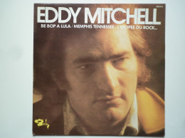 Eddy Mitchell 33Tours Vinyle Be Bop A Lula / Memphis Tennessee / L'Epopée Du Rock - Autres - Musique Française