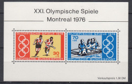 BLOC MONTREAL 1976 NEUF - Athlétisme