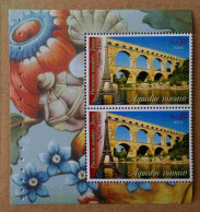N-U-C Ge06-02 : Nations Unies Genève  - Pont Du Guard Et La Tour Eiffel Avec Bdf Illustré - Unused Stamps