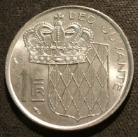 MONACO - 1 FRANC 1974 - RAINIER III - KM 140 - 1960-2001 Nieuwe Frank