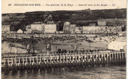 62 - BOULOGNE-sur-MER - Vue Générale De La Plage - Boulogne Sur Mer