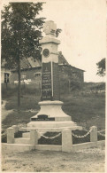 SOMME  CURCHY  ( Carte Photo )  Monument Aux Morts - Sonstige & Ohne Zuordnung