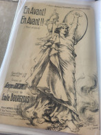 PATRIOTIQUE / EN AVANT ! EN AVANT! :giacometti:emile Bourgeois : - Partitions Musicales Anciennes