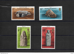 GUERNESEY 1977 Monuments Préhistoriques  Yvert 144-147 NEUF** MNH Cote 2,25 Euros - Guernsey