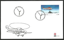 GREENLAND 2013 CIVIL  AIRCRAFT  FDC. - FDC