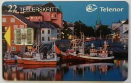 Norway 22 Unit Chip Card - Nidelven - Norvège