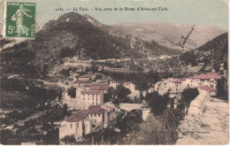 FR66 LE TECH - Brun 1032 - Colorisée - Vue Prise De La Route D'ARLES SUR TECH - Belle - Autres & Non Classés