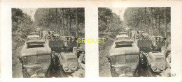 Guerre 39-45, WW2, Photo Stéréo, Der Kampf Im Westen, Avancée Allemande En Belgique - Stereoscopic
