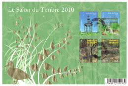 BLOC SALON DU TIMBRE 2010 JARDINS DE FRANCE BF 130 - OBLITERE - - Oblitérés
