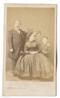 PHOTO CDV  Vers 1870 ** LA FAMILLE IMPERIALE DE NAPOLEON III    ** PHOTOGRAPHE LEVITSKY A PARIS   ** - Alte (vor 1900)