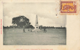 MIKICP6-002- TCHAD FORT LAMY MONUMENT DU COMMANDANT LAMY - Tchad