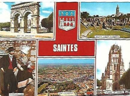 France & Marcofilia, Saintes, Multi, Brizambourg To Holand 1983 (106) - Saintes