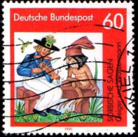 RFA Poste Obl Yv:1408/1409 Sorbische Sagen (cachet Rond) - Used Stamps