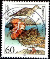 RFA Poste Obl Yv:1367/1370 Oiseaux Marins Menacés (TB Cachet Rond) - Gebraucht