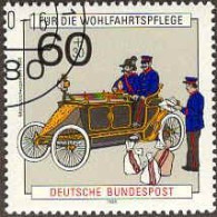 RFA Poste Obl Yv:1306/1308 Wohlfahrtspflege Histoire De La Poste  (Beau Cachet Rond) - Gebraucht